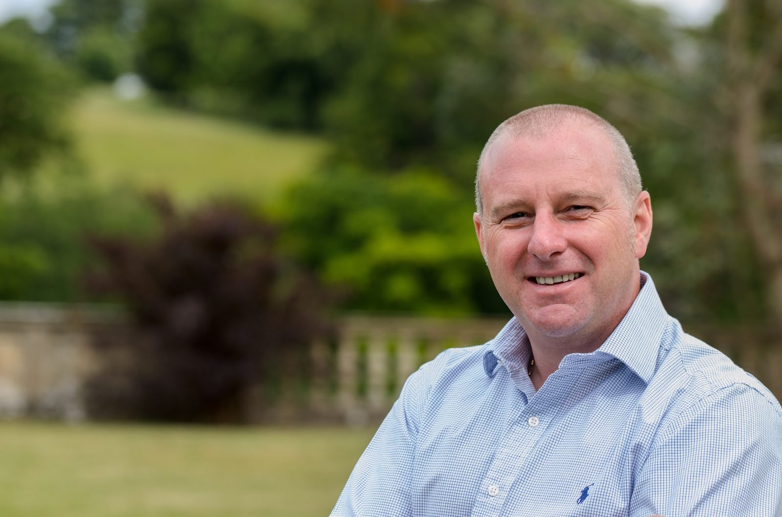 On-site executive headshot example